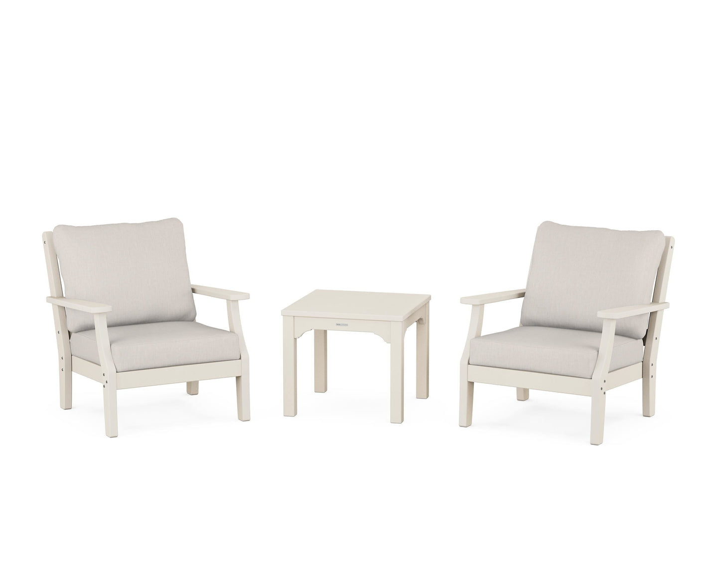Chinoiserie 3-Piece Deep Seating Set