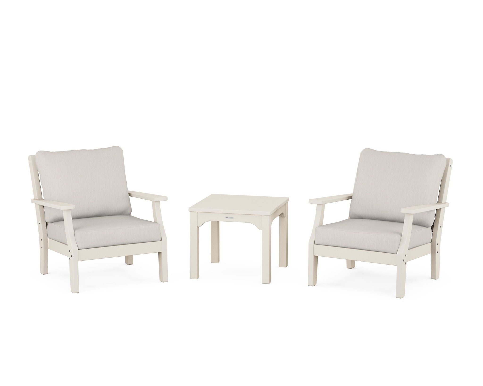 Chinoiserie 3-Piece Deep Seating Set