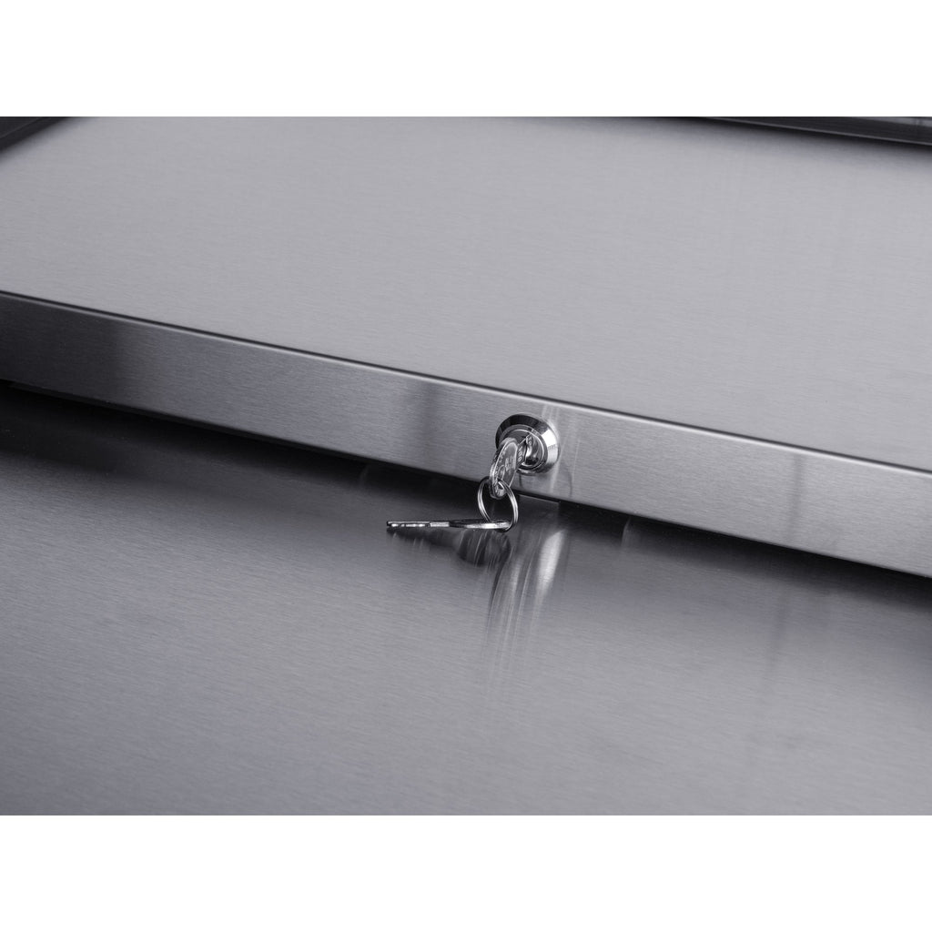 25 in. Commercial Glass Froster in Stainless Steel, ETL Listed, 5 cu. ft.