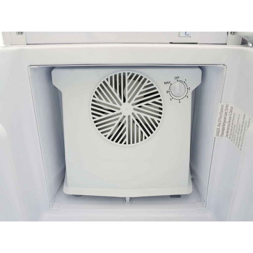 22 in. One-Door Commercial Merchandiser Refrigerator in White, 9 cu. ft.