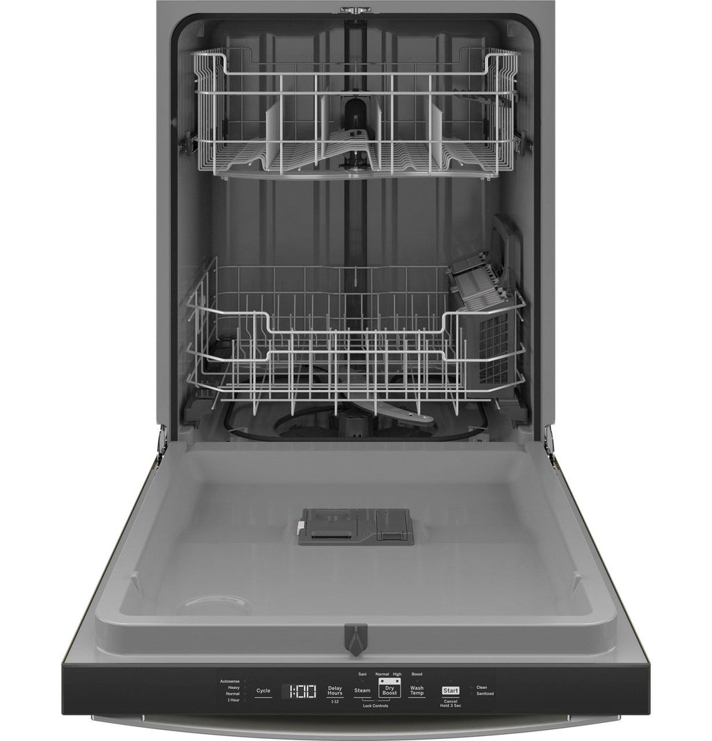 GE® ENERGY STAR® Top Control with Plastic Interior Dishwasher with Sanitize Cycle & Dry Boost