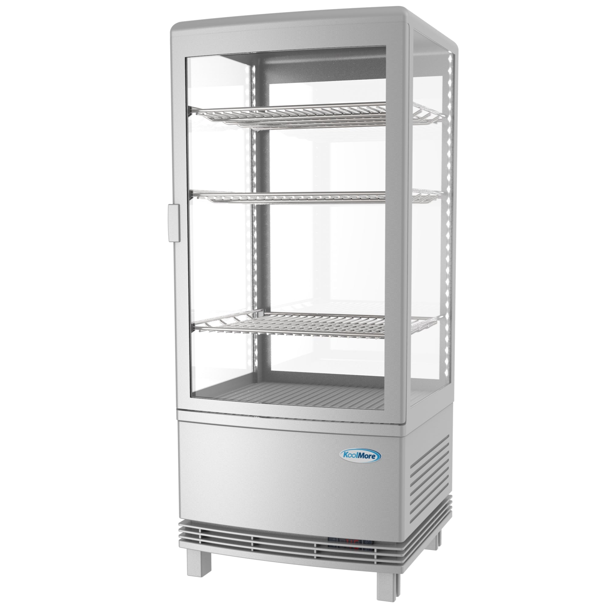 17 in. Silver Countertop Display Refrigerator - 3 Cu Ft.