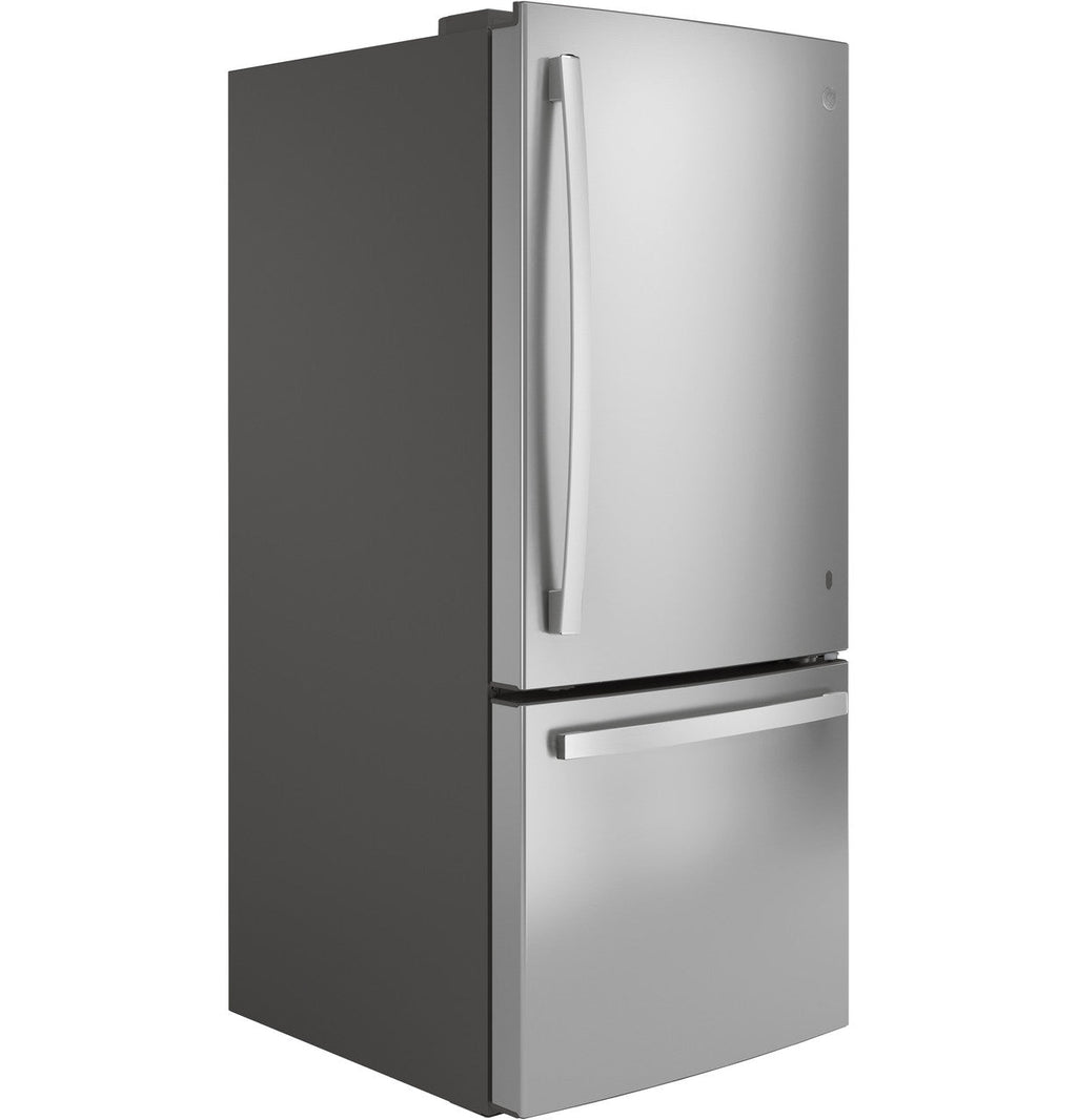 GE® ENERGY STAR® 20.9 Cu. Ft. Bottom-Freezer Refrigerator