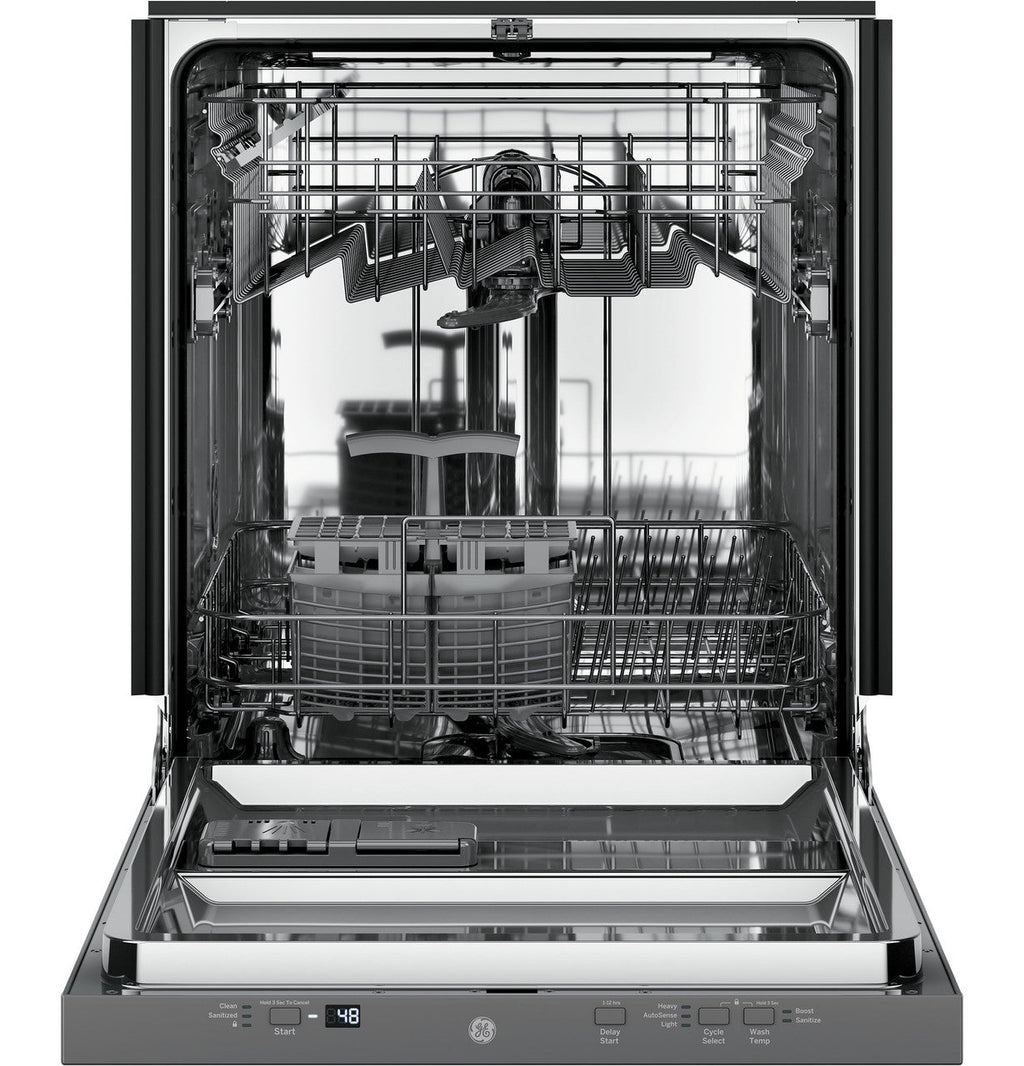 GE GE® ENERGY STAR® ADA Compliant Stainless Steel Interior Dishwasher with Sanitize Cycle