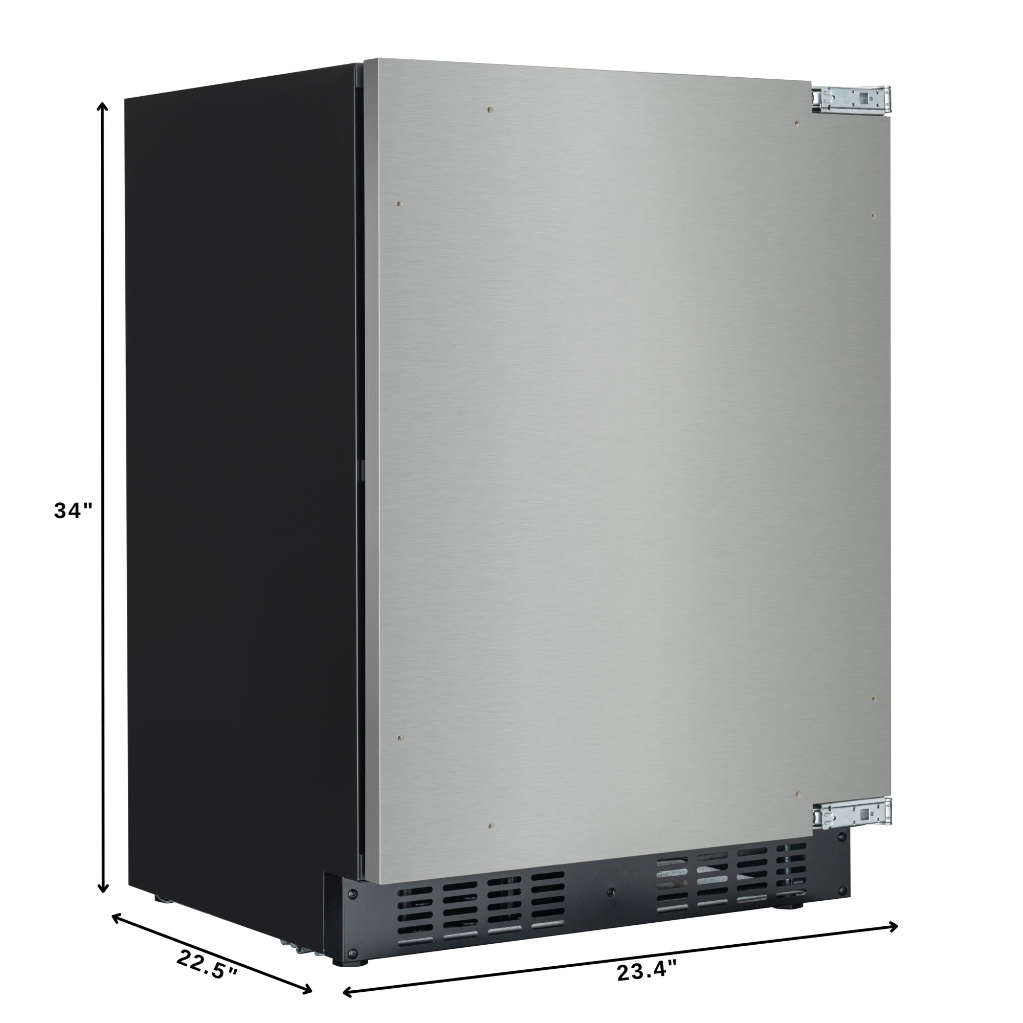 24 in. Panel Ready Compact Refrigerator, 5 cu. ft. in Black