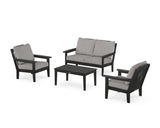 Cottage 4-Piece Deep Seating Set with Loveseat
