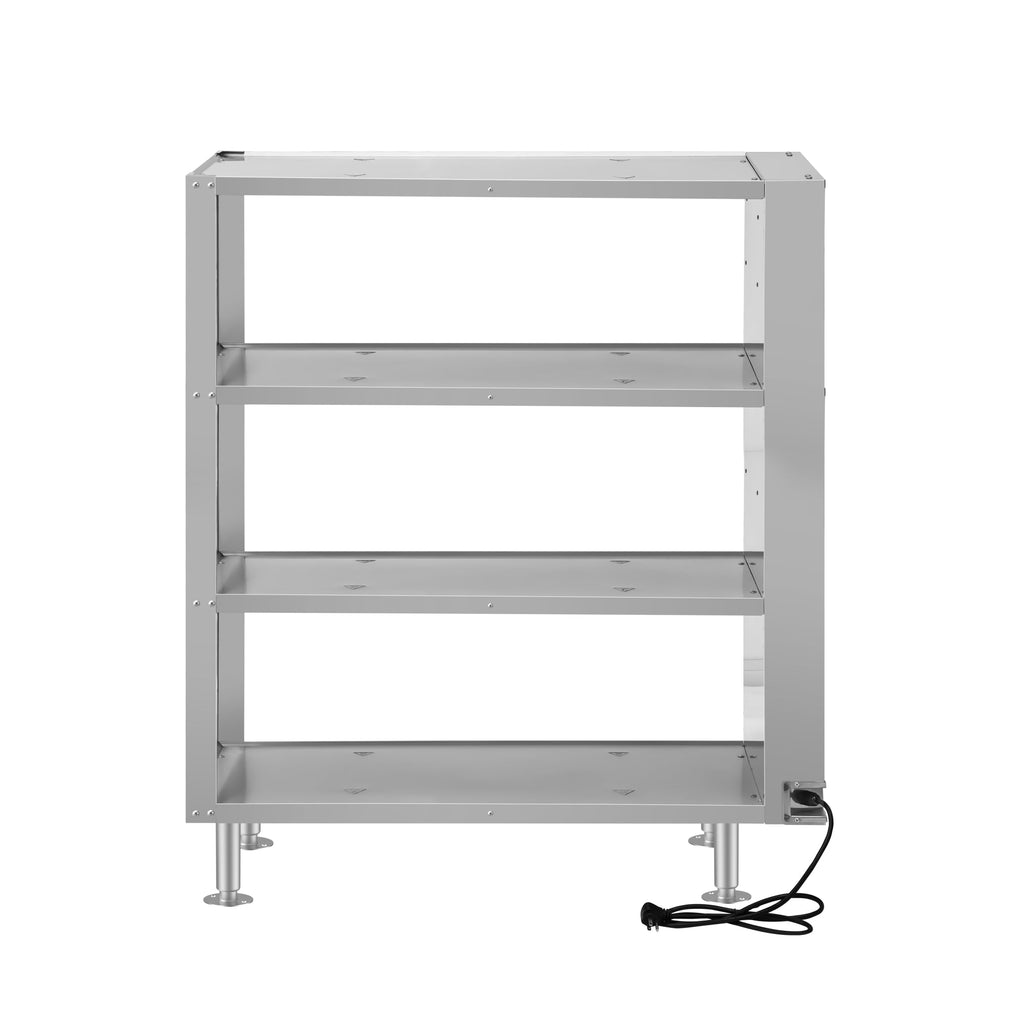 Four-Shelve Commercial Take Out Warmer Cabinet with Touch Screen in Stainless-Steel, UL and NSF Listed