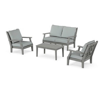 Wovendale 4-Piece Deep Seating Set with Loveseat