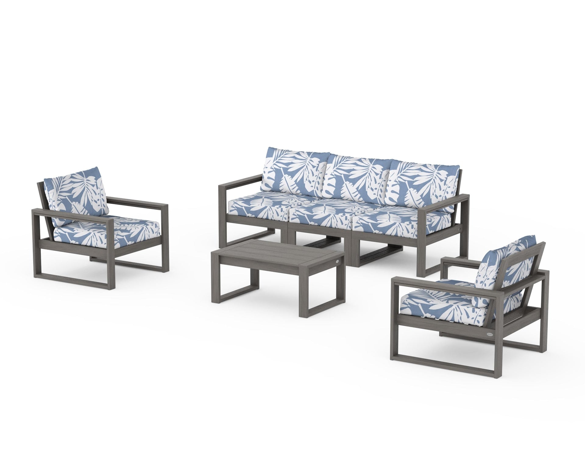 EDGE Sectional 4-Piece Deep Seating Set with Sofa