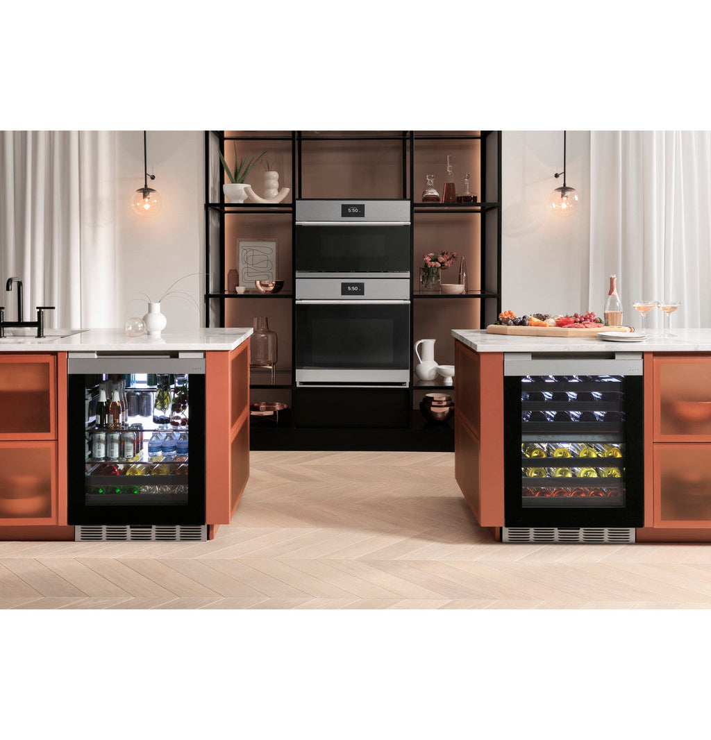 CAFÉ™ 30" Smart Single Wall Oven with Convection in Platinum Glass