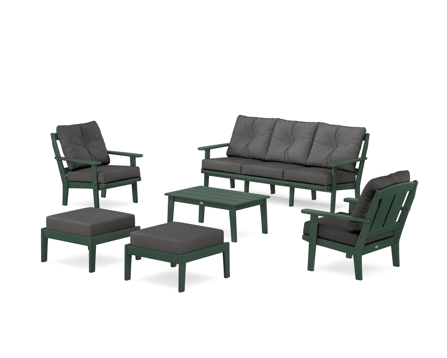 Mission 6-Piece Lounge Sofa Set