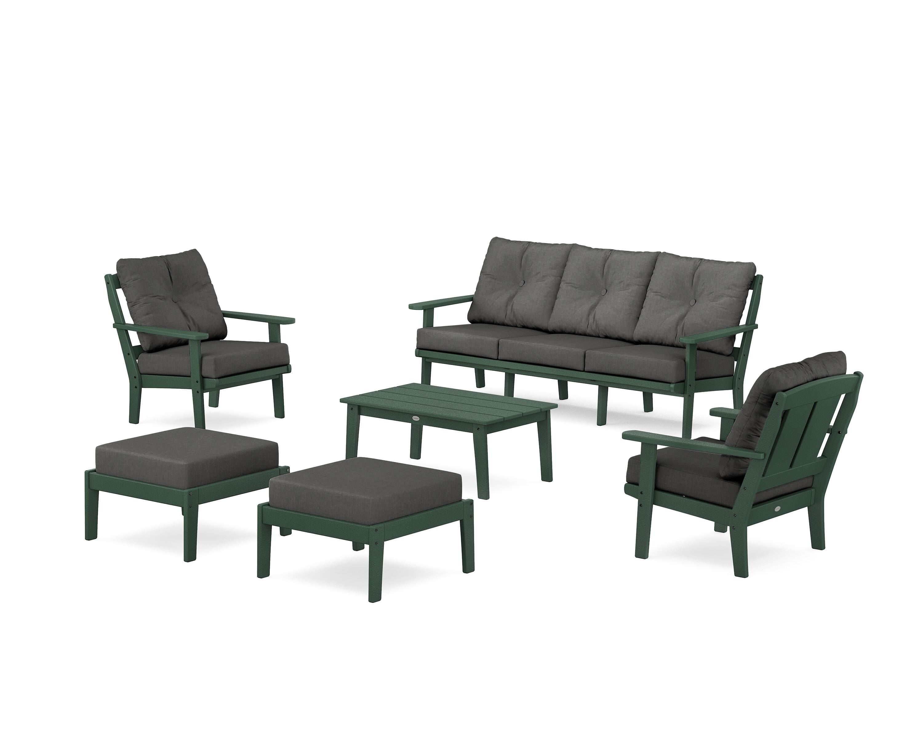 Mission 6-Piece Lounge Sofa Set