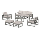 EDGE Sectional 8-Piece Lounge Sofa Set