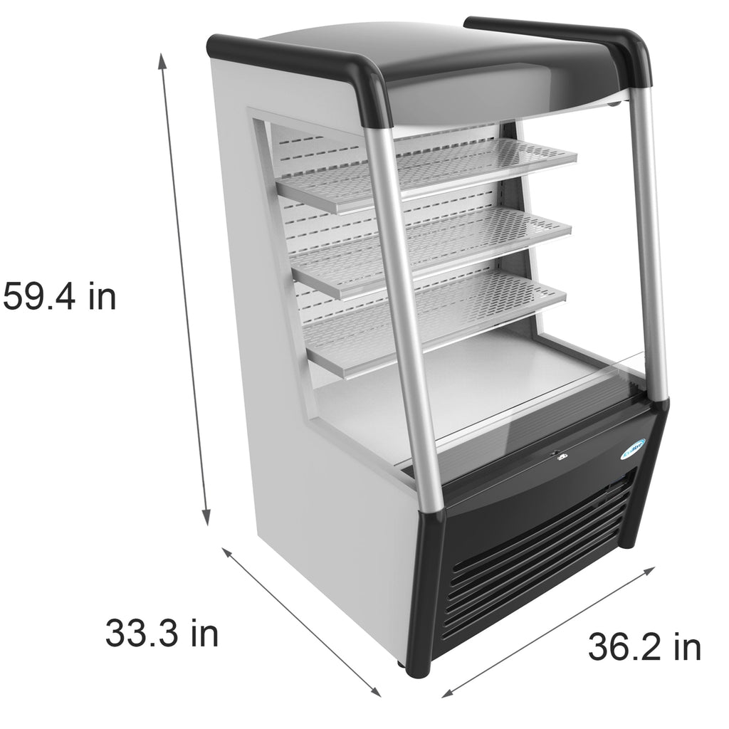 36 in. Open Air Grab and Go Refrigerator - 11.3 Cu Ft.