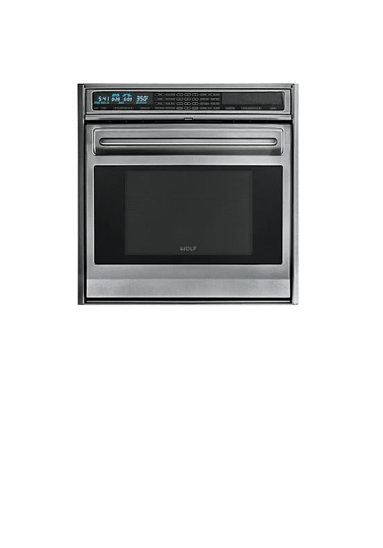 WOLF  30 Inch Single Electric Wall Oven with 4.5 cu. ft. Dual Convection Oven -  (SO30FS)