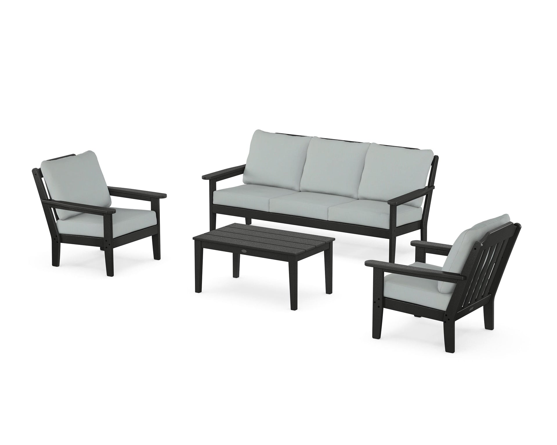 Cottage 4-Piece Deep Seating Set with Sofa