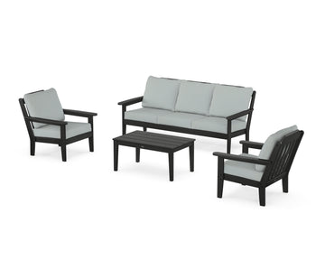Cottage 4-Piece Deep Seating Set with Sofa