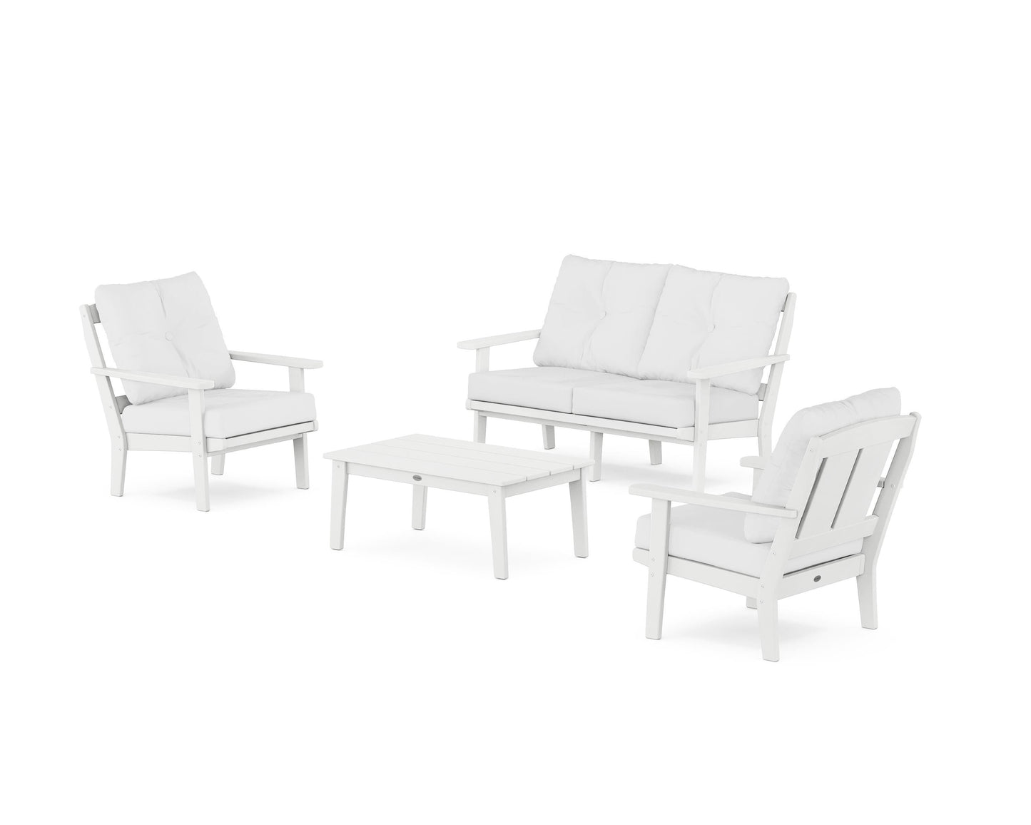 Mission 4-Piece Deep Seating Set with Loveseat
