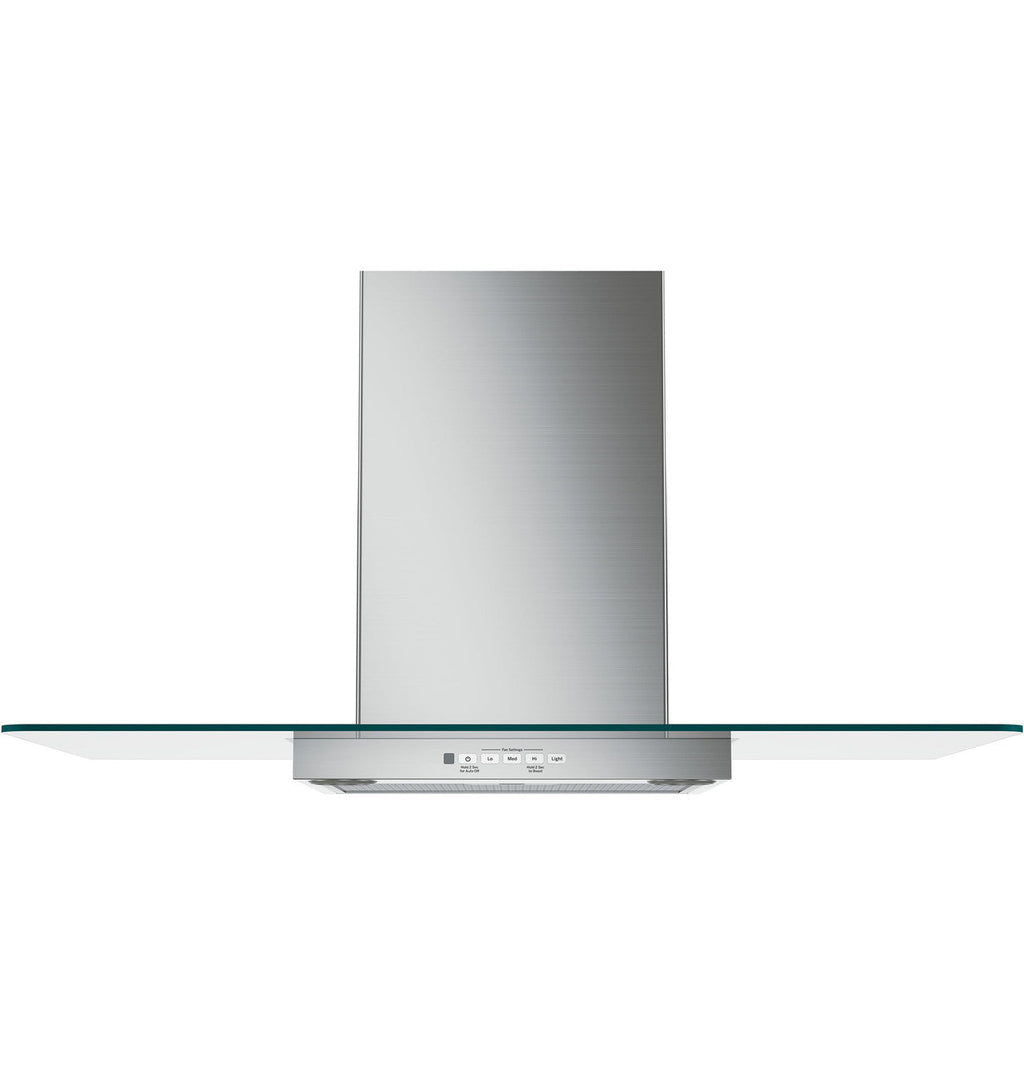 GE Profile™ Series 36" Wall-Mount Glass Canopy Chimney Hood