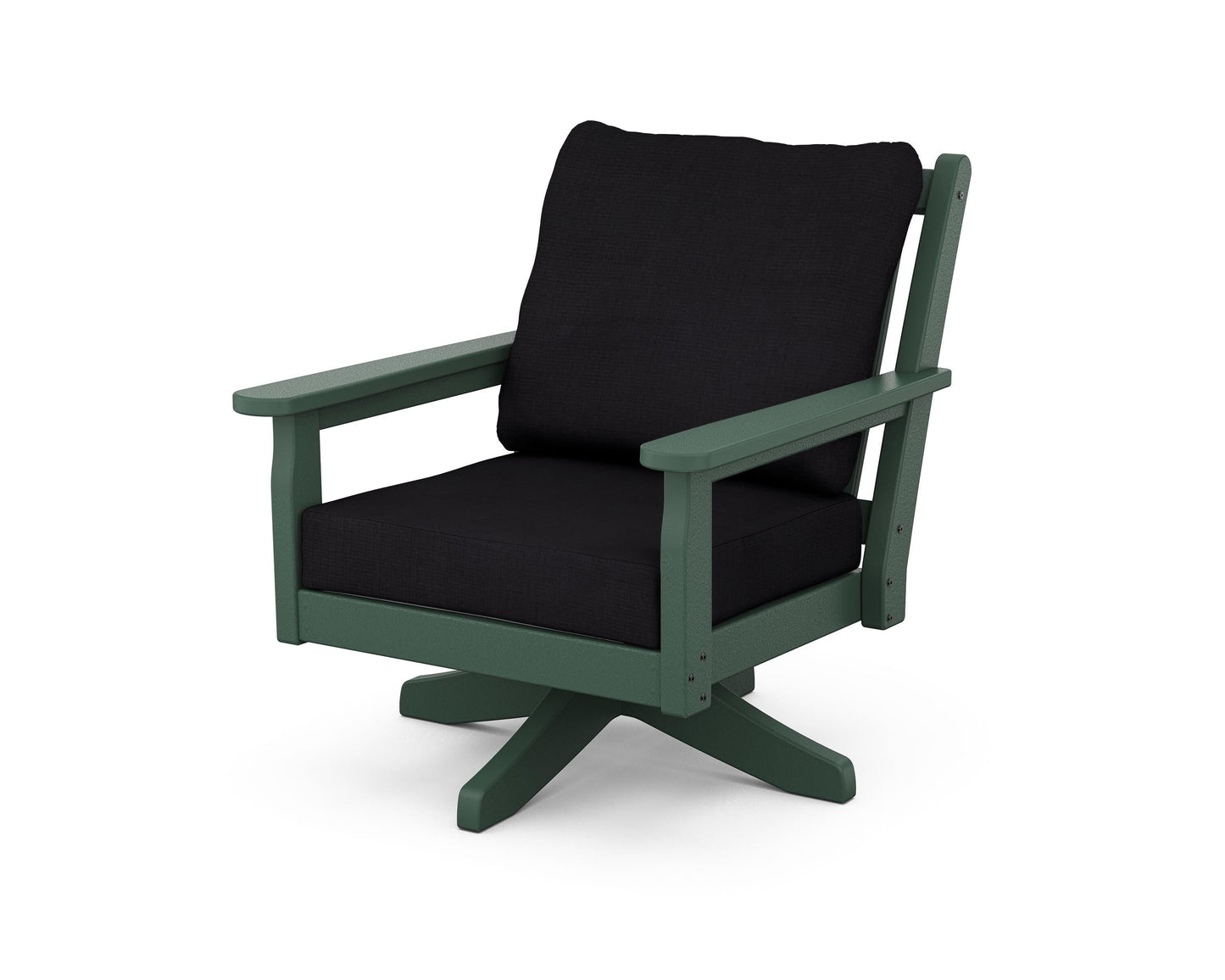 Chippendale Deep Seating Swivel Chair