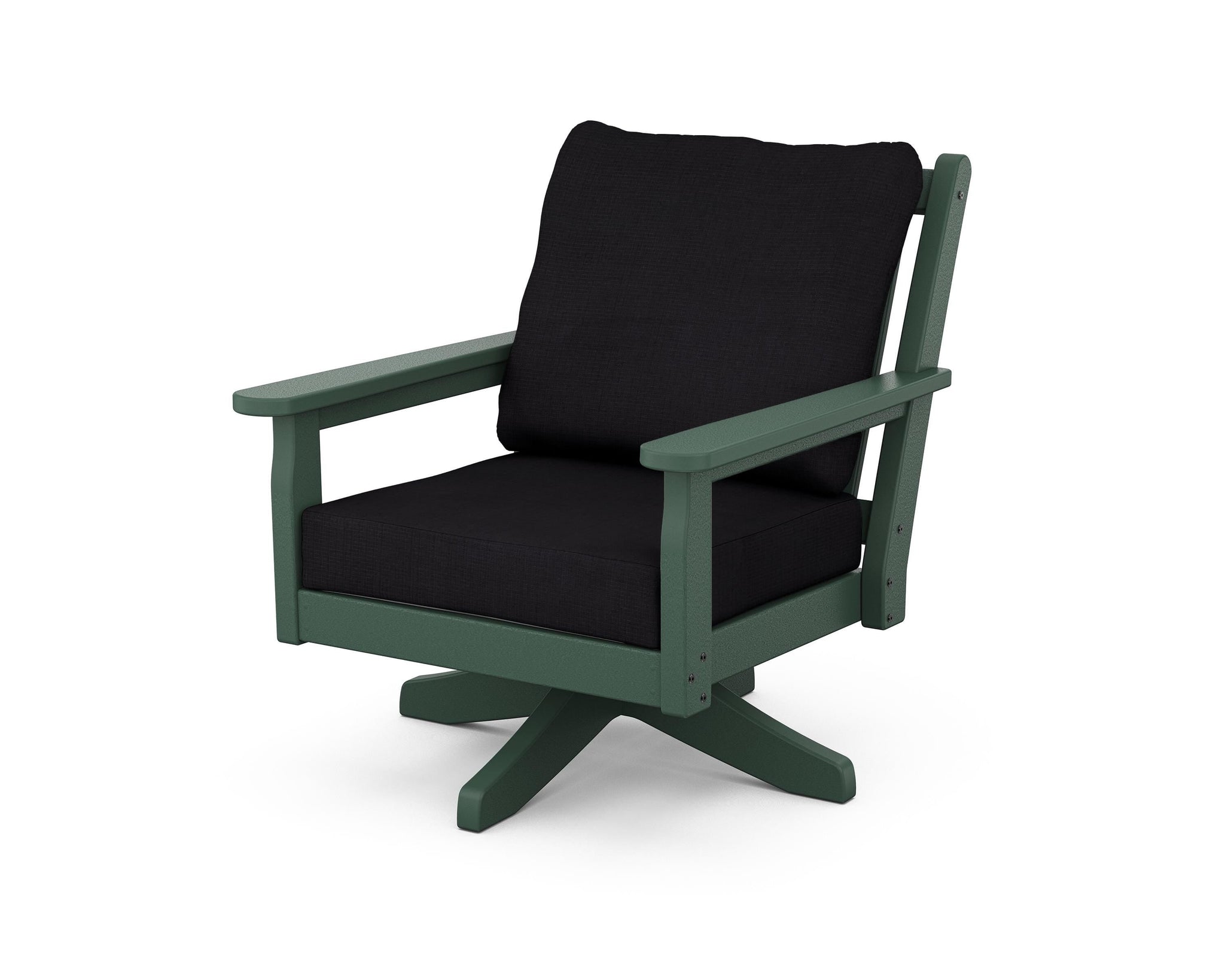 Chippendale Deep Seating Swivel Chair