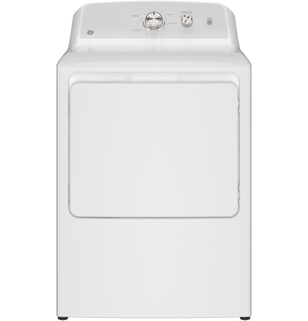 GE GE® 7.2 cu. ft. Capacity Gas Dryer with Up To 120 ft. Venting and Reversible Door