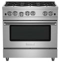 BLUESTAR  36" Culinary Series (RCS) Open Burner Range - (6) Burners - Custom Color (RCS36SBV2LCC)