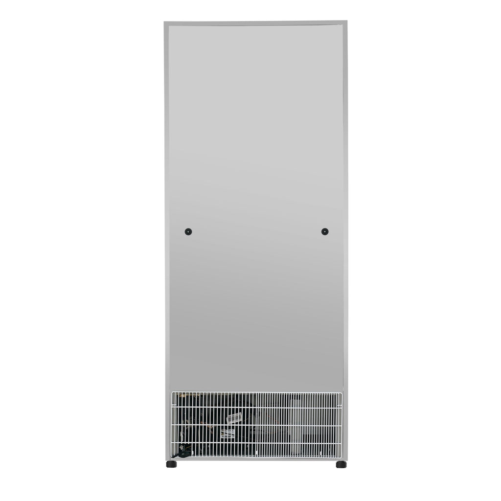 21 Cu. Ft. Commercial Freezer with Glass Door in Stainless Steel - Manual Defrost