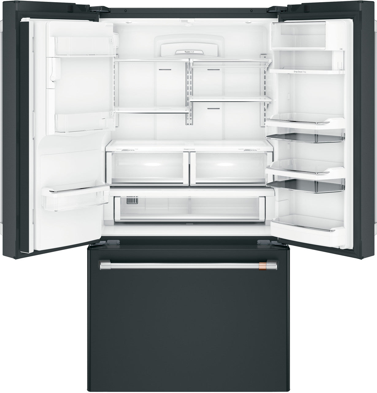 CAFÉ™ ENERGY STAR® 22.1 Cu. Ft. Smart Counter-Depth French-Door Refrigerator with Hot Water Dispenser