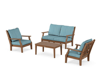 Wovendale 4-Piece Deep Seating Set with Loveseat