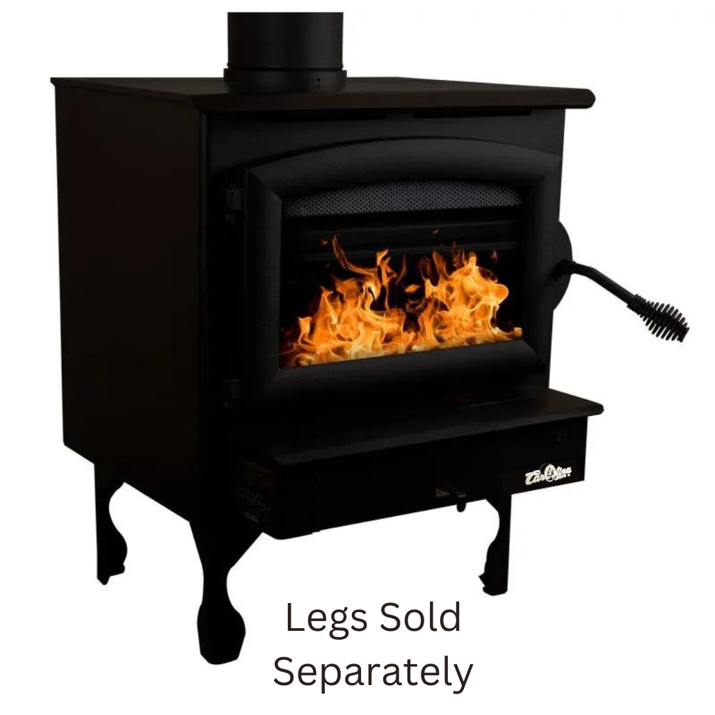 ComfortBilt Model 21 NC Wood Stove 1,800 Sq. Ft. 185 CFM 1.6 Cu. Ft Firebox New