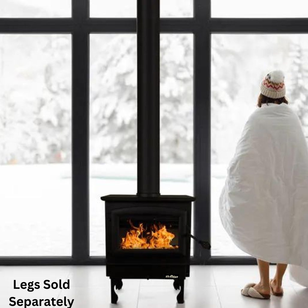 ComfortBilt Model 21 NC Wood Stove 1,800 Sq. Ft. 185 CFM 1.6 Cu. Ft Firebox New