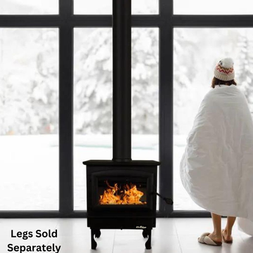 ComfortBilt Model 21 NC Wood Stove 1,800 Sq. Ft. 185 CFM 1.6 Cu. Ft Firebox New