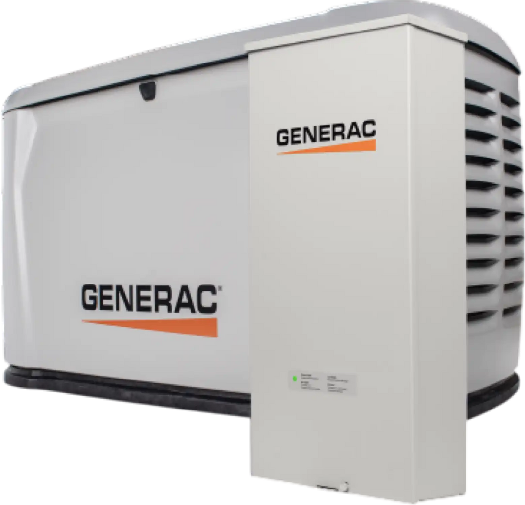 Generac 7324 18kW Standby Generator Propane Natural Gas 1 Phase 240V w/ 200A Automatic Transfer Switch Cellular Scratch and Dent