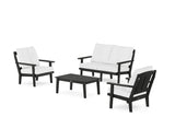 Mission 4-Piece Deep Seating Set with Loveseat