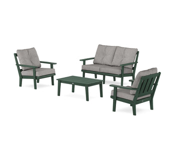 Oxford 4-Piece Deep Seating Set with Loveseat