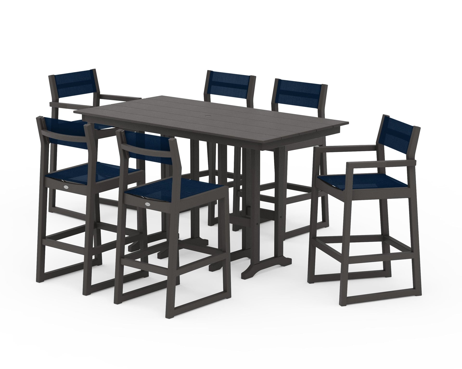 EDGE Sling 7-Piece Farmhouse Bar Set