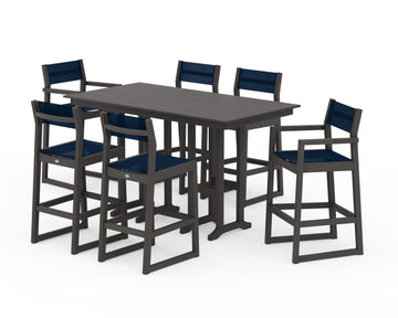 EDGE Sling 7-Piece Farmhouse Bar Set