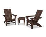 Modern 3-Piece Curveback  Adirondack Set