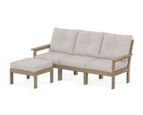 Vineyard 4-Piece Sectional with Ottoman