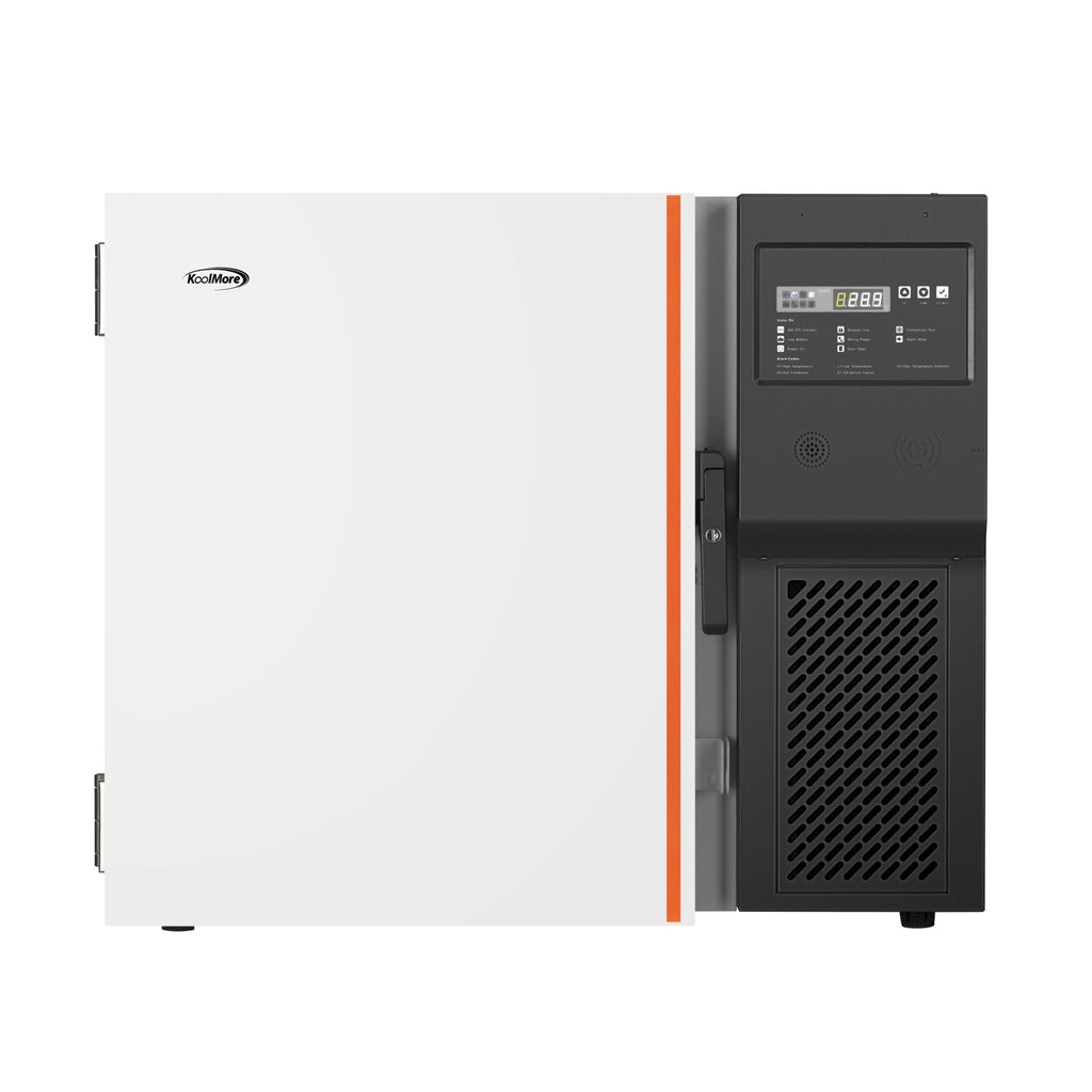 37 in. -86 C Undercounter Ultra Low Temp Stackable Medical Freezer with Multi Level Emergency Alarms, LED Display and 9,000 2ml Vial / 4 cu. ft. Storage Capacity in White