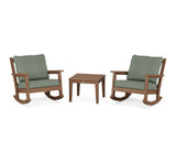 Chippendale 3-Piece Deep Seating Rocker Set