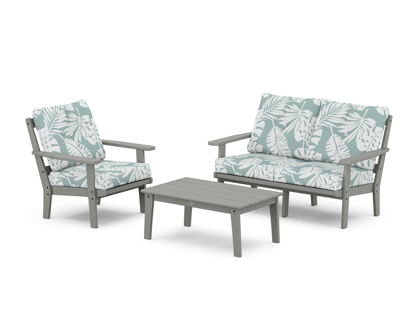 Prairie 3-Piece Deep Seating Set with Loveseat