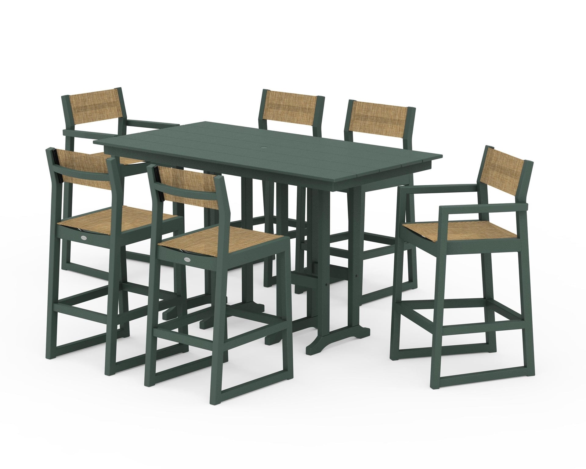 EDGE Sling 7-Piece Farmhouse Bar Set