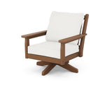 Chippendale Deep Seating Swivel Chair
