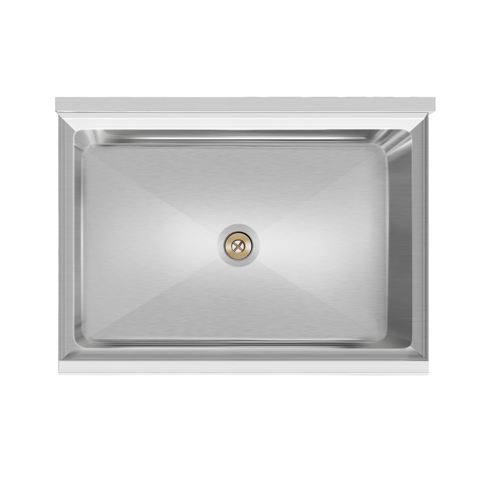 24 in. Commercial Underbar Ice Bin with Siding Lid in Stainless Steel