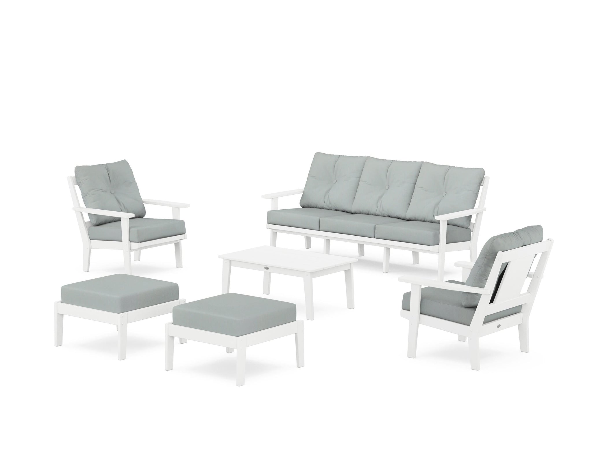 Prairie 6-Piece Lounge Sofa Set