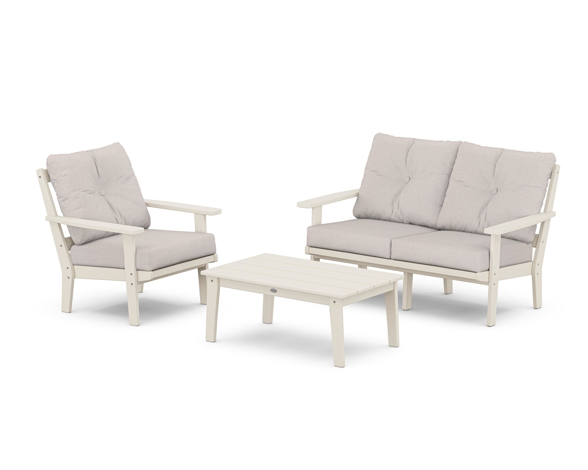 Prairie 3-Piece Deep Seating Set with Loveseat