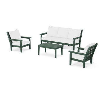 Chippendale 4-Piece Deep Seating Set with Sofa