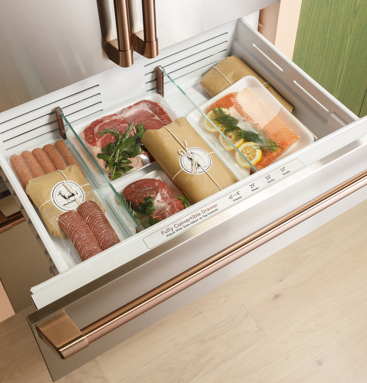CAFÉ™ 36" Integrated French-Door Refrigerator